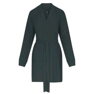 Skims Soft Lounge Short Robe Cypress NWT size XL